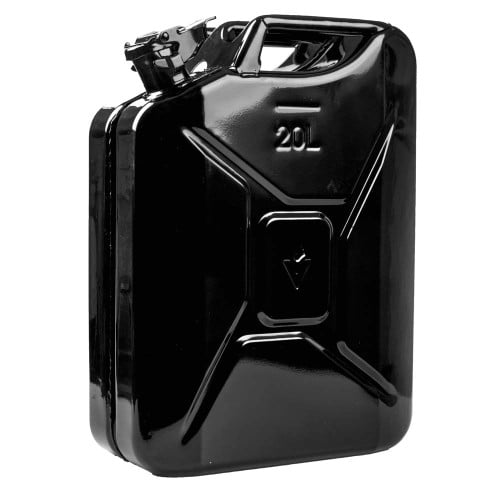 METALEN JERRICAN 20L ZWART