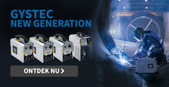 Gystec MMA lastoestellen met Generator Protection